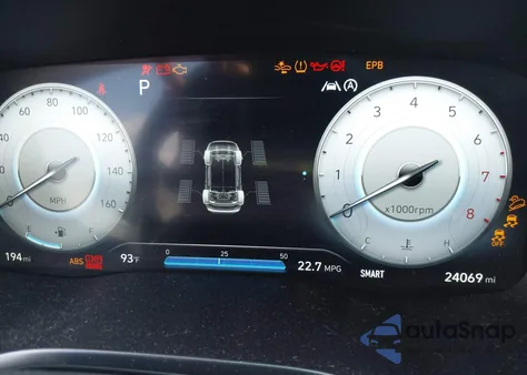 2022 Hyundai Santa Fe Sel z USA, uszkodzony, nr VIN 5NMS3DAJXNH446582